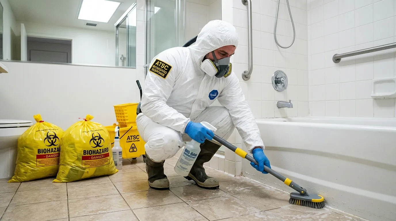 Decontamination equipment deployed for Blood Cleanup in Flint